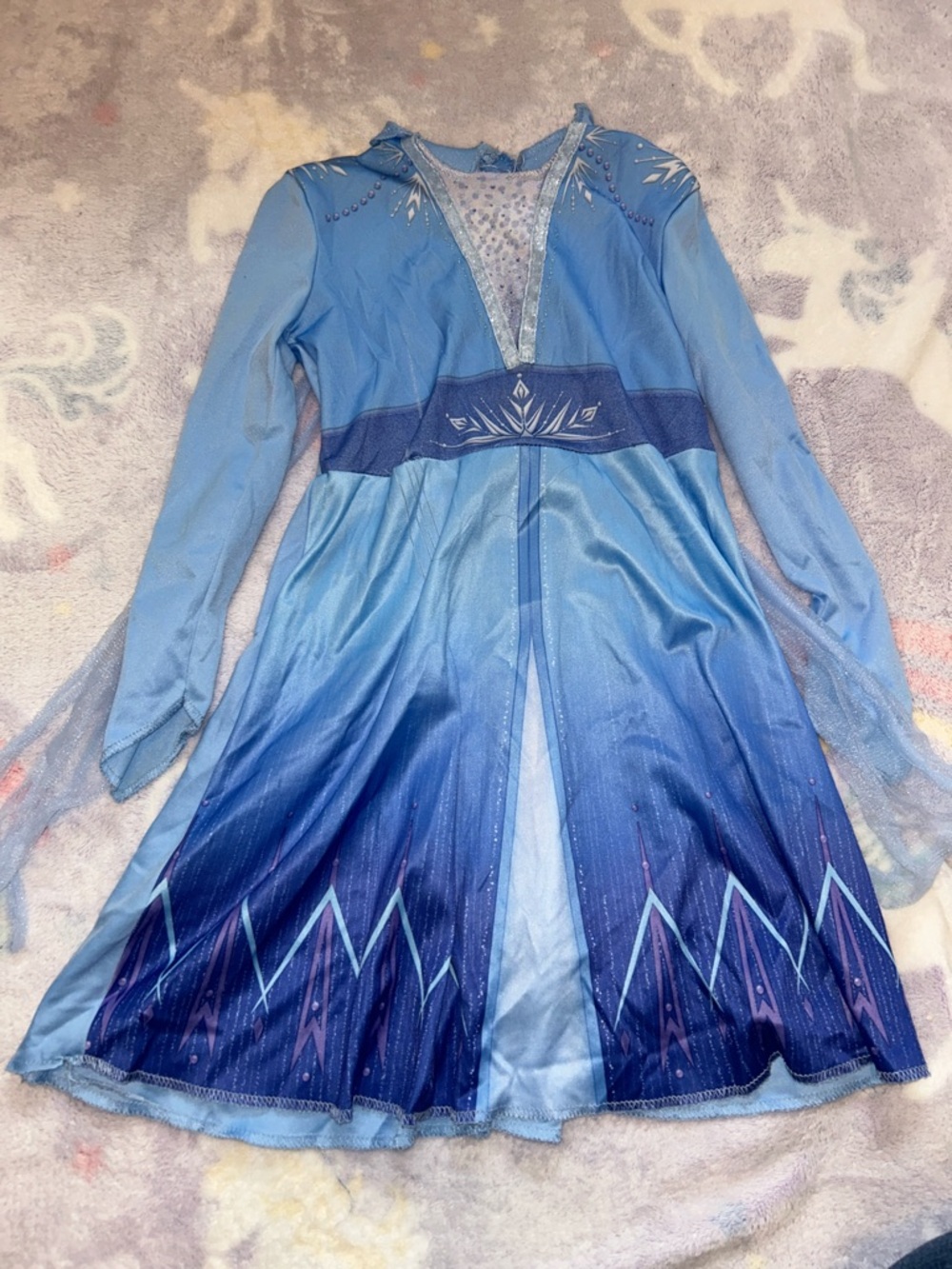Disney Blue Ombre Elsa-Inspired Dress for Kids